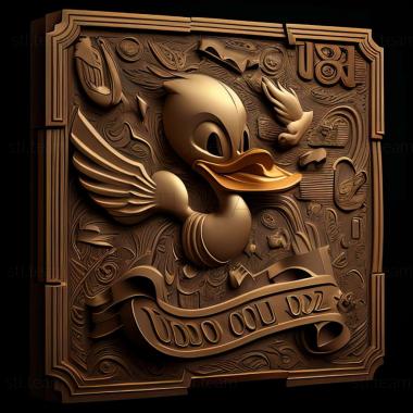 3D model Disneys Duck Tales The Quefor Gold game (STL)